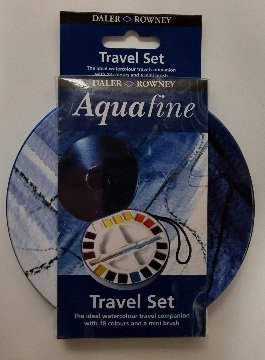 D&R AquaFine Travel Set Rund 18 farver