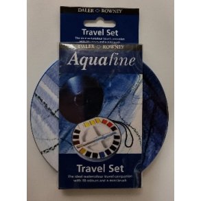 D&R AquaFine Travel Set Rund 18 farver