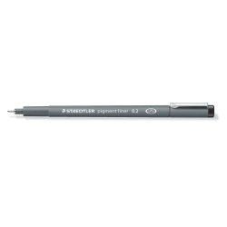 Pigment liner 308 02-9 0.2 mm, sort