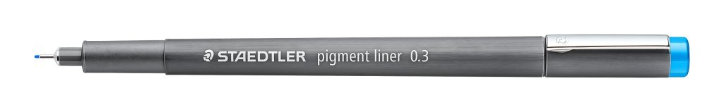 Staedtler Pigment Liner 03 mm. Lys Bl