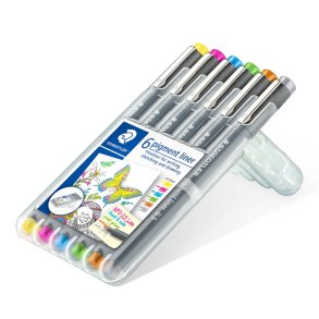 Staedtler Pigment 05 mm. assorterede Farver