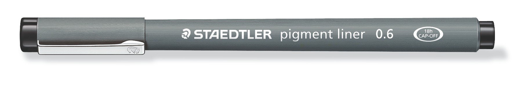 Pigment liner 308 06-9 0.6 mm, sort