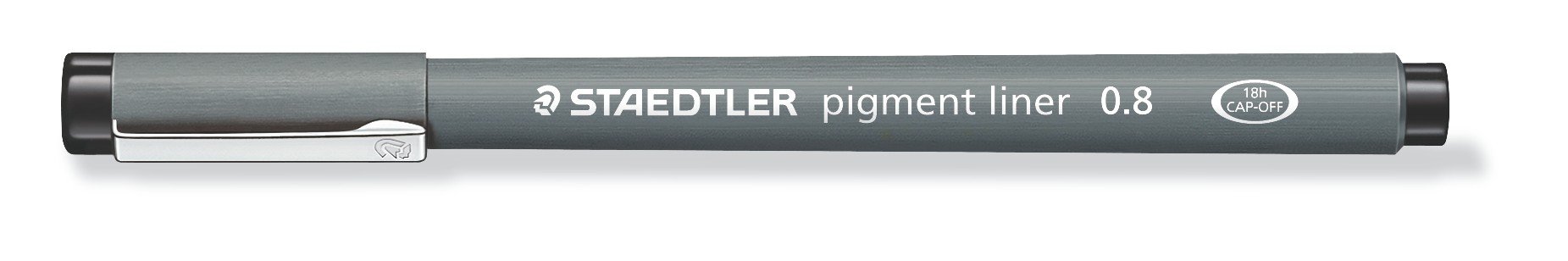 Pigment liner 308 08-9 0.8 mm, sort