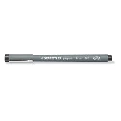 Pigment liner 308 08-9 0.8 mm, sort