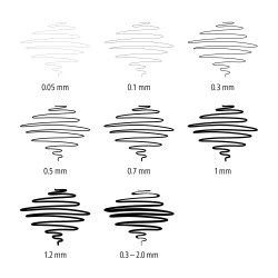 STAEDTLER pigm liner 8 stk. ass st