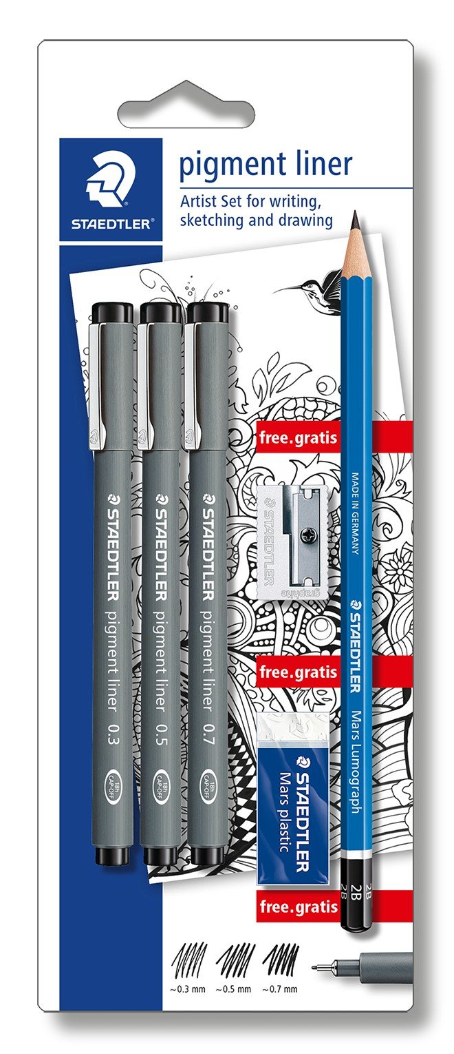 STAEDTLER pigm liner pro. 100% PEFC