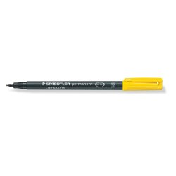 Lumocolor&reg; permanent pen 313-1 gul