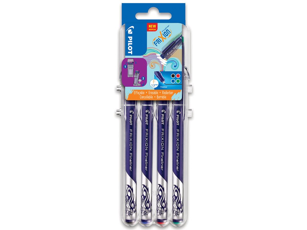 Frixion Fineliner 1,3mm Basic ass (4)