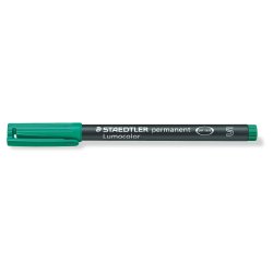 Lumocolor permanent pen 313-5 grn