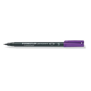 Lumocolor permanent pen 313-6 violet