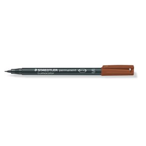 Lumocolor permanent pen 313-7 brun