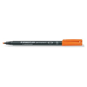 Lumocolor® permanent pen 314-4 orange