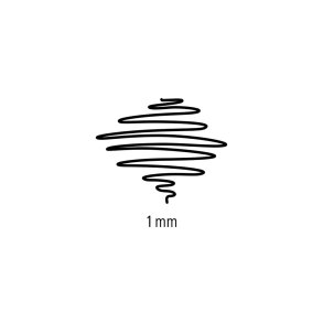 Lumocolor Non-Permanent M 10 mm. Sort