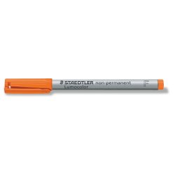 Lumocolor&reg; non-permanent pen 316-4 orange