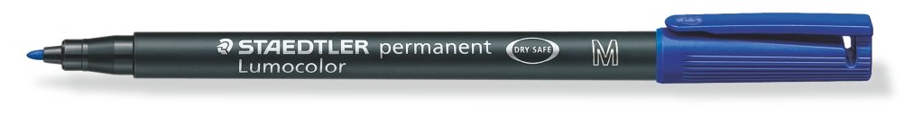 Lumocolor&reg; permanent pen 317-3 bl