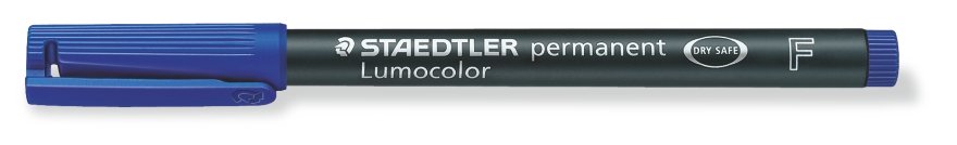 Lumocolor&reg; permanent pen 318-3 bl