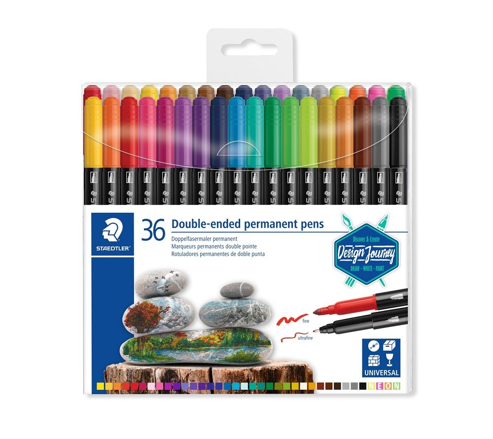 Staedtler Duo Permanent 36 stk. assorterede