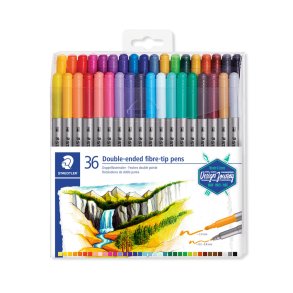 Staedtler Duo Tusser 36 stk. assorterede