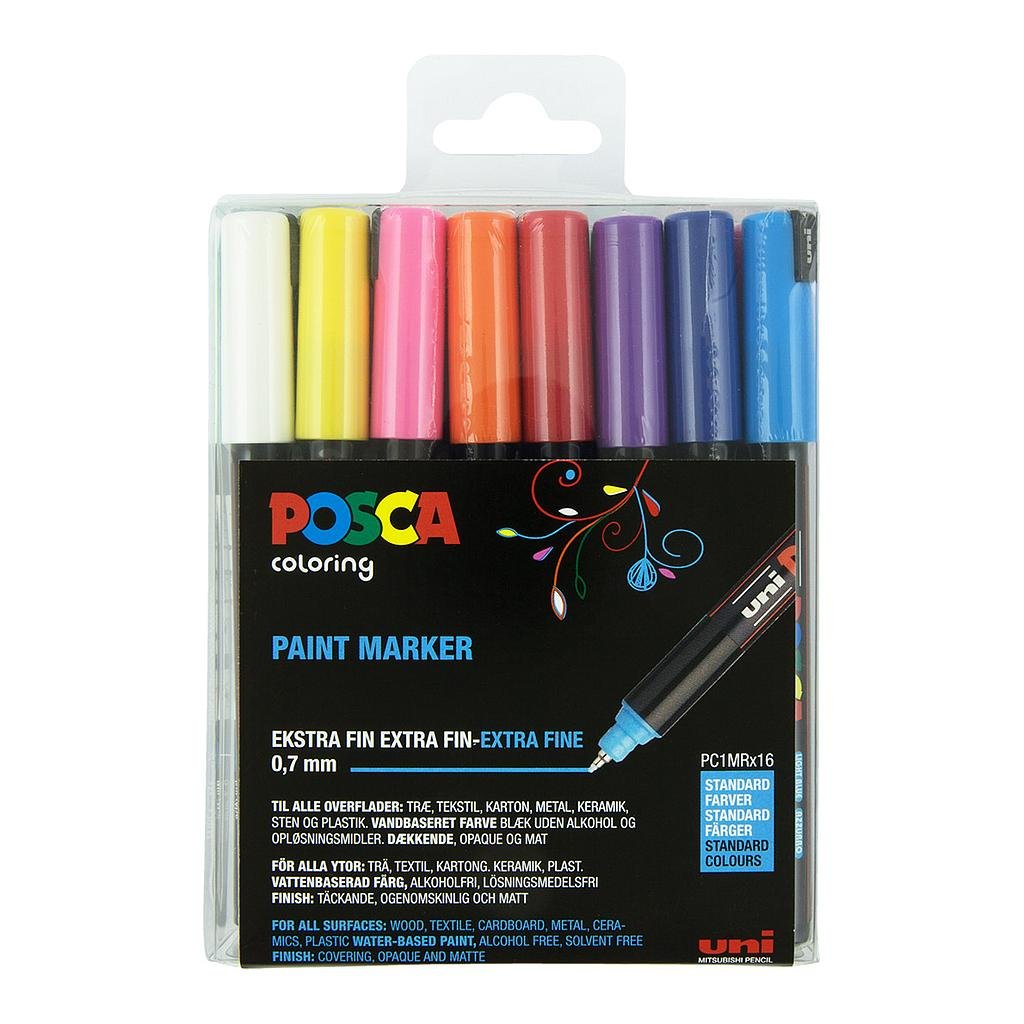 Posca St PC1MR x 16stk