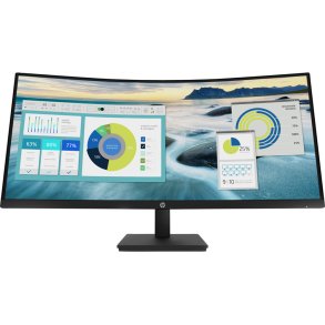 34'' HP Monitor P34hc G4 Curved, Black
