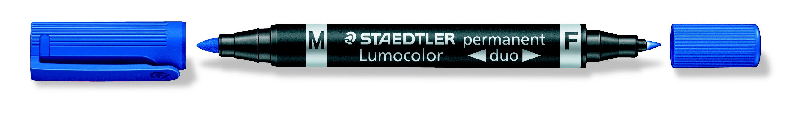 Lumocolor permanent marker duo 348-3 bl