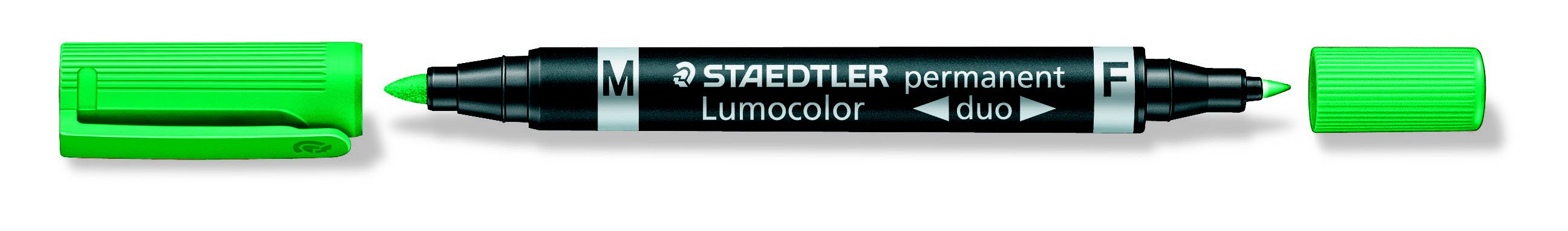 Lumocolor permanent marker duo 348-5 grn