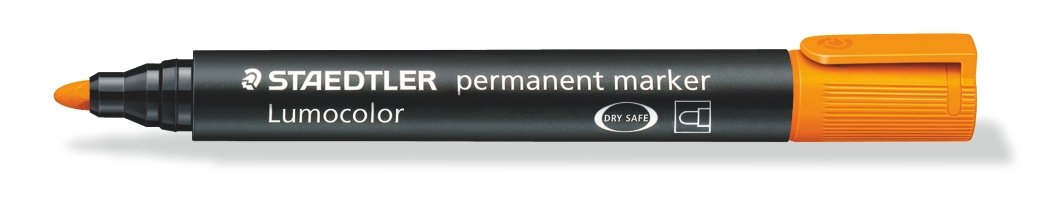 Lumocolor&reg; permanent marker 352-4 orange