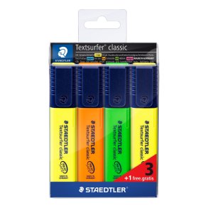 Textsurfer Classic Inkjet 4 stk. assorterede