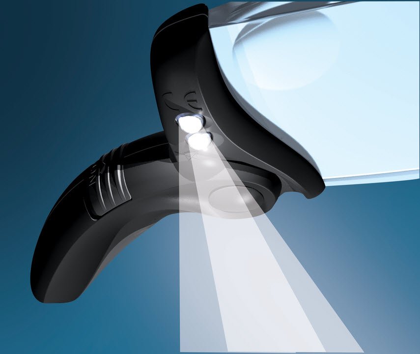 Forstrrelsesglas Firkantet x2