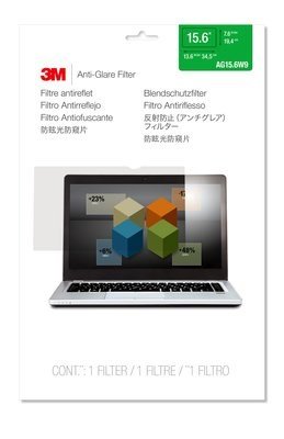 3M Anti-Glare filter for laptop 15,6'' (16:9)