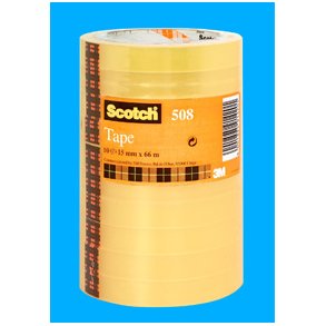 tape 15mmx66m trn transparent (10)