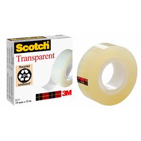 Scotch tape 550 19mmx33m transparent 8rl