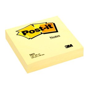 Post-it 5635 100x100 gul 200ark