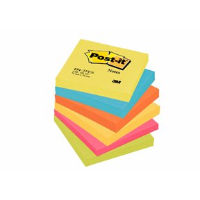 Post-it 654 76x76 Energetic 6stk