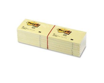 Post-it Notes 76x127 gul (12)