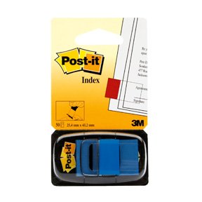 Post-it Index Faner 680 25x43 Bl