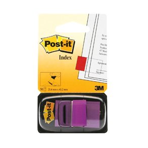 Post-it Index Faner 680 25x43 Lilla