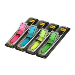 Index faner 12,5x43 pile neon farv (4)