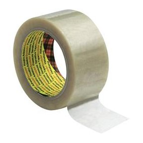 Scotch emballagetape Klar PVC 25mmx66m