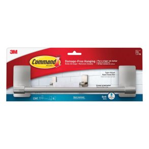 Command Bath hndkldeholder, brstet nikkel