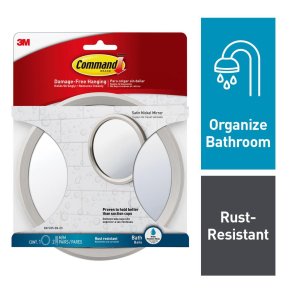 Command Bath spejl, brstet nikkel