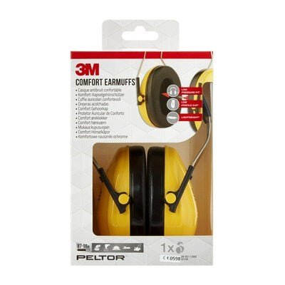 3M Komfort hrevrn H510A (87-98 dB), gul