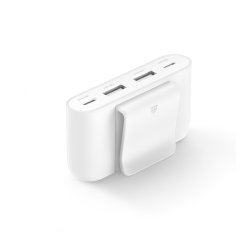 4 port USB Power Extender 2xC 2xA up to 30W White