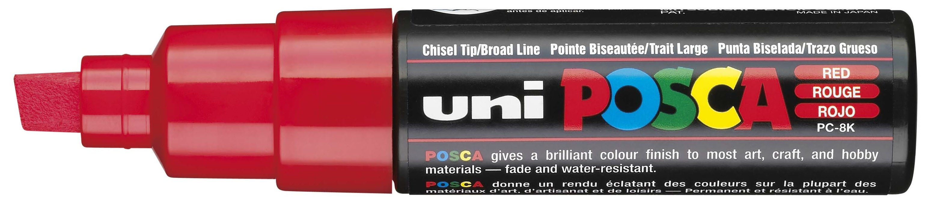 Uni Posca PC-8K Rd