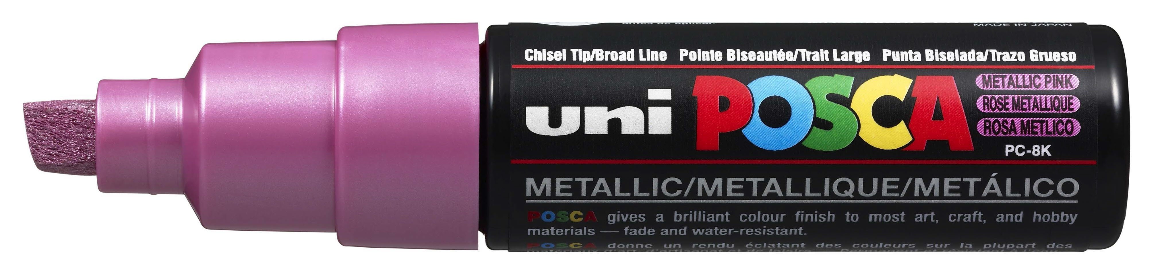 Uni Posca PC-8K Metal Pink