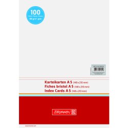 Noteringskort A5 Ulinieret