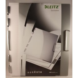 Essento Notesbog Hvid og Slv