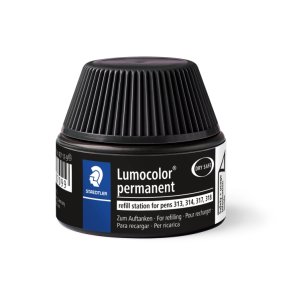 Lumocolor® permanent refill station 487 17-9 sort
