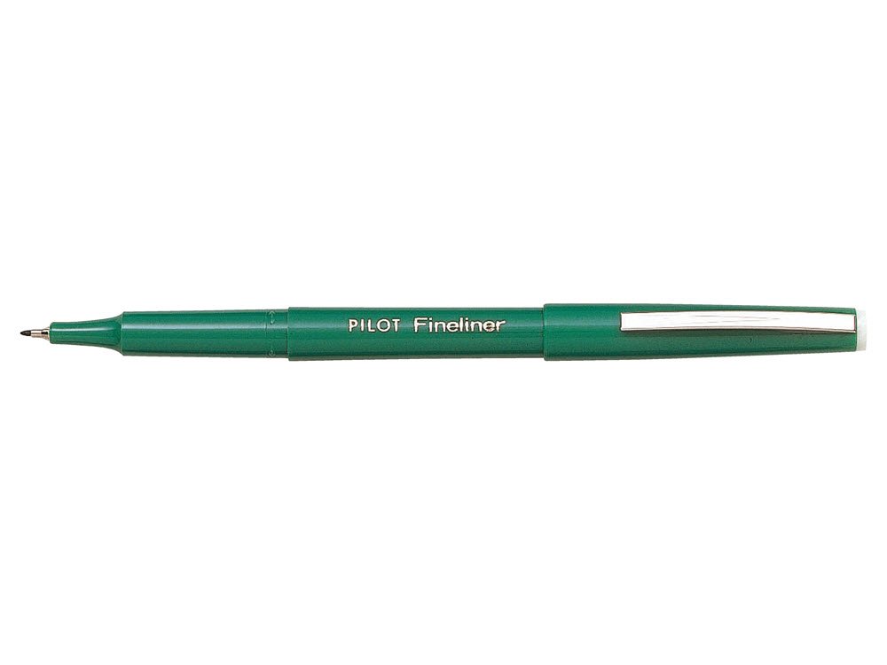 Pilot Fineliner filtpen med htte 1,2 grn