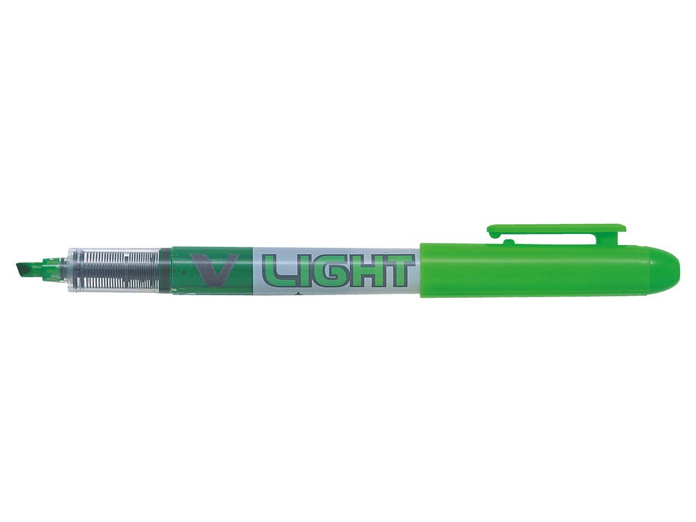 Pilot V-Liquid Light Overstregningspen 3,6mm grn